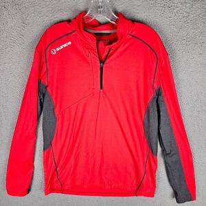 Sunice 1/4 Zip Pullover Men Large Side Mesh Stretch Performance Long Sleeve 7700